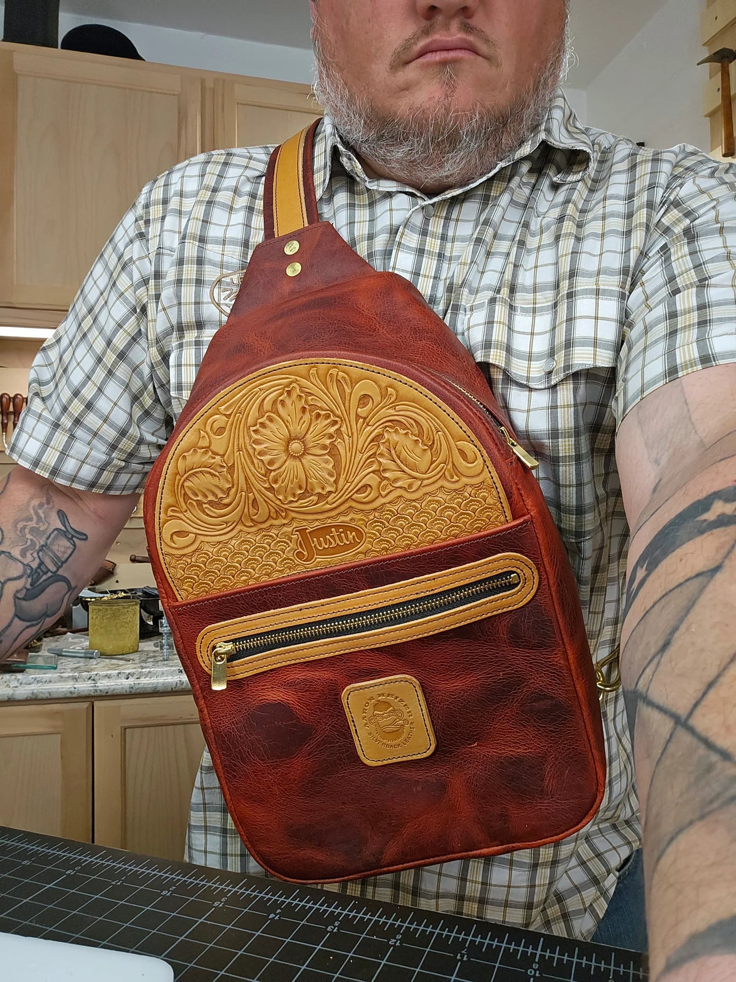 Sling bag Flexible Template