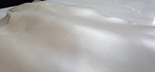 Satin Pearl Leather Side - A Grade