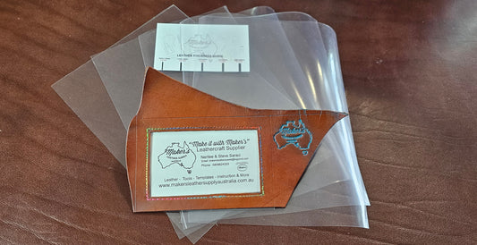 Premium Transparent & Flexible Plexi A4 Sheets for Wallet Windows