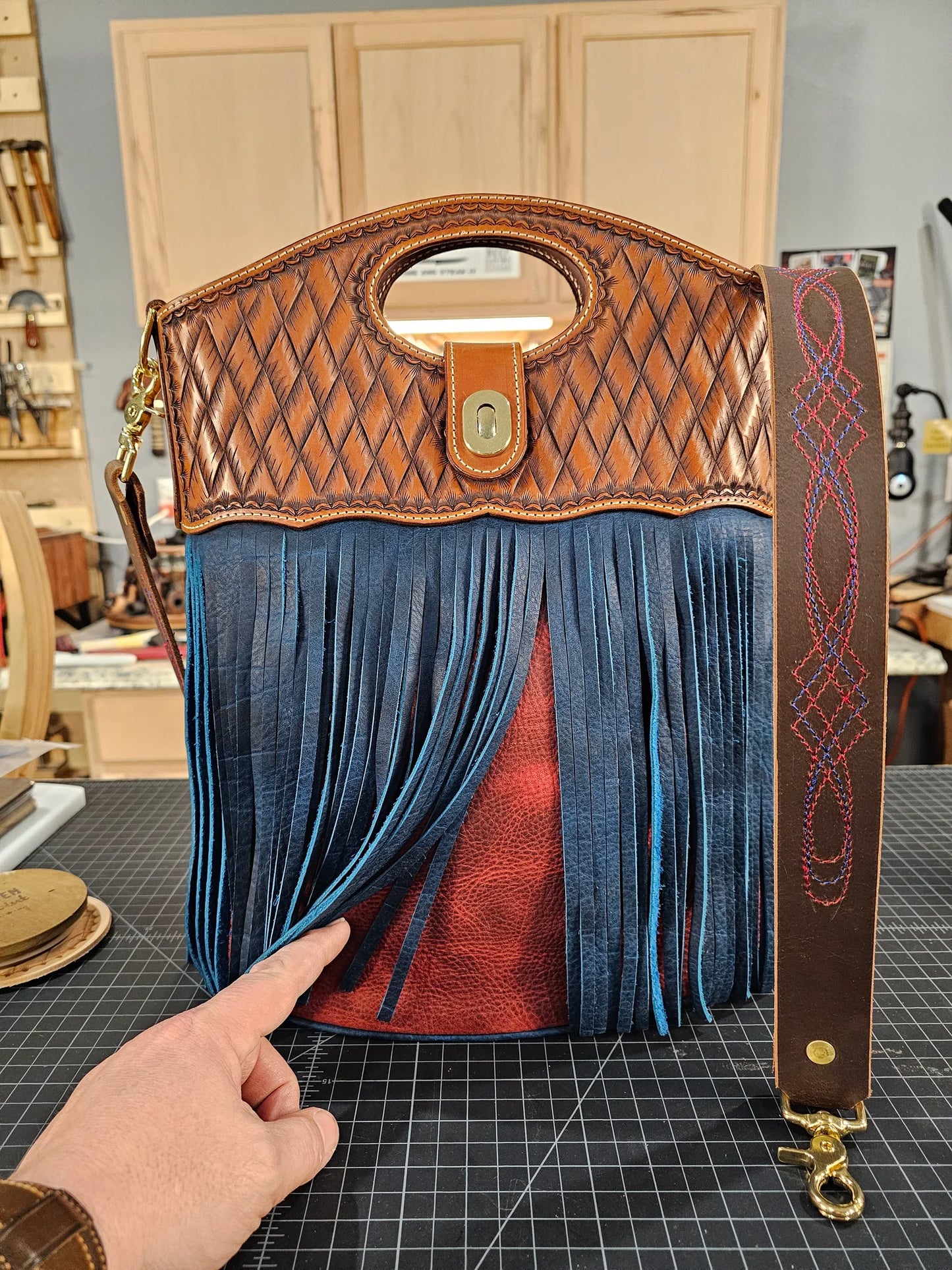 Coming Soon!! Maker's Classy Fringe Purse Acrylic Template Set