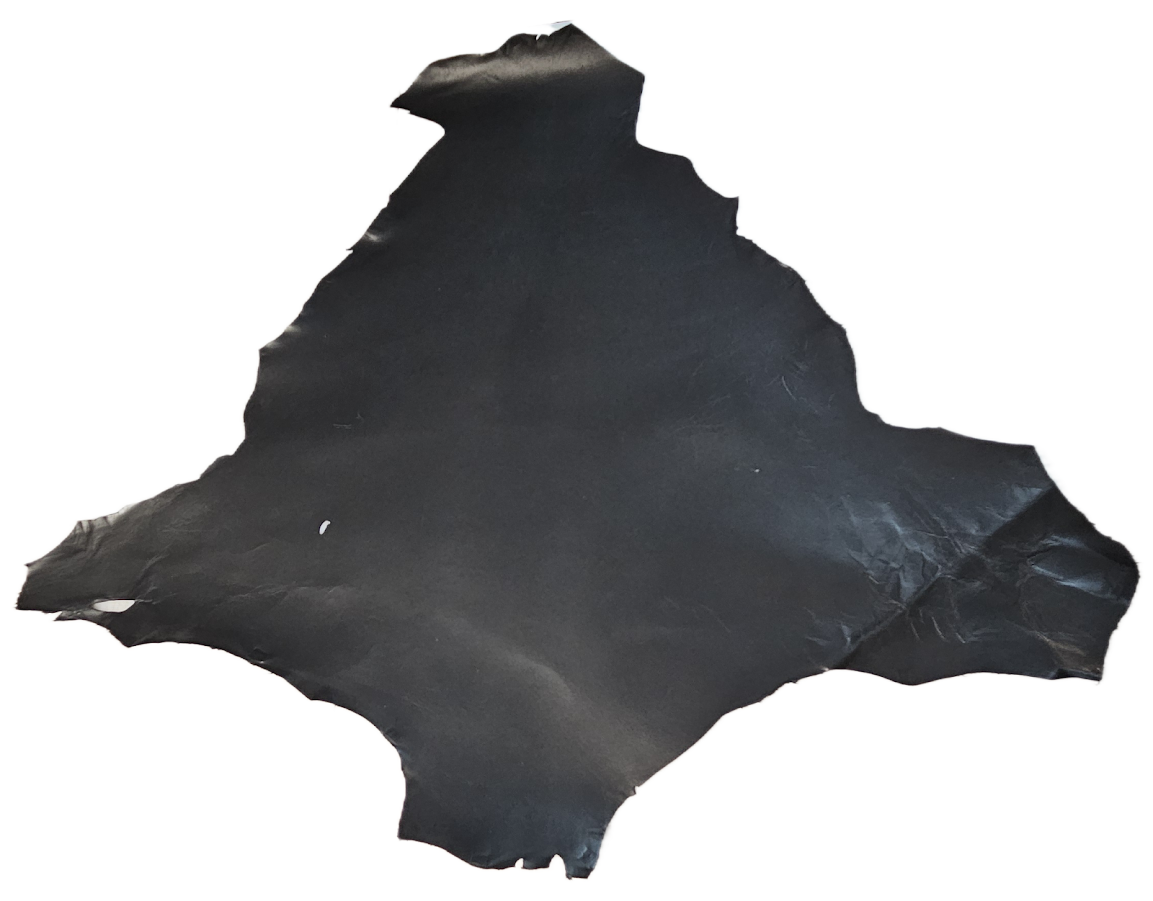Kangaroo Hide (Veg Tanned) Finished - Black