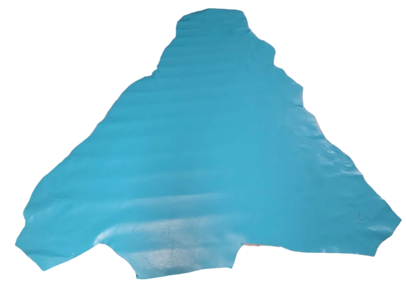 Kangaroo Hide (Chrome Tanned) Finished - Sky Blue