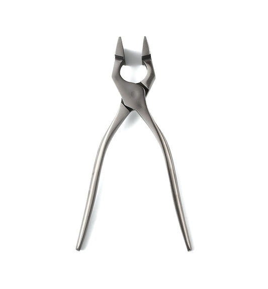 Leather Edge Pressing Pliers for flattening Leather Edges - Stainless Steel