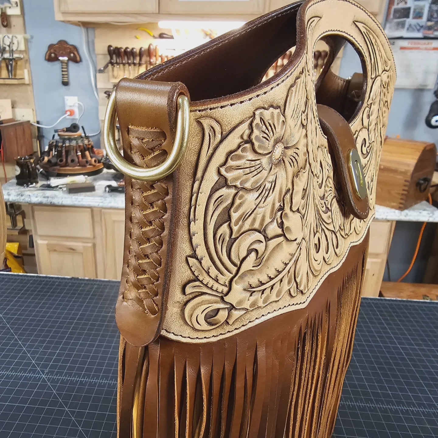 Coming Soon!! Maker's Classy Fringe Purse Acrylic Template Set