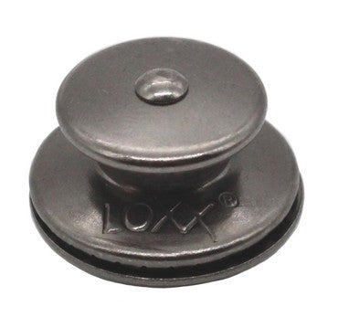 Loxx Fastener - Plain - Black Nickel (Note - Key for Installation Sold Separately)