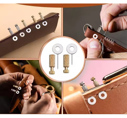 Just Arrived! Leathercraft Locking Pins – Packs of 20 - Hold Your Stitch Line in Place