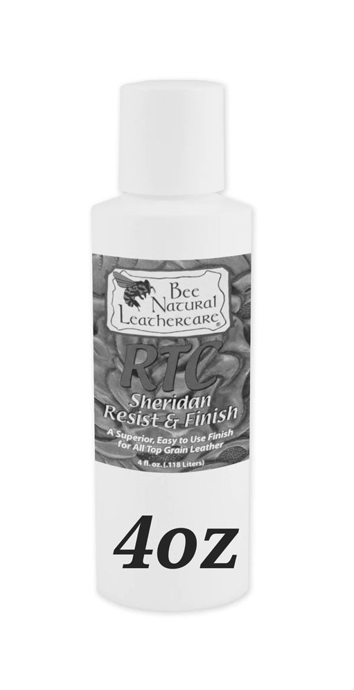 Just Arrived RTC Sheridan Resist & Finish 16oz - Bee Natural Leathercare