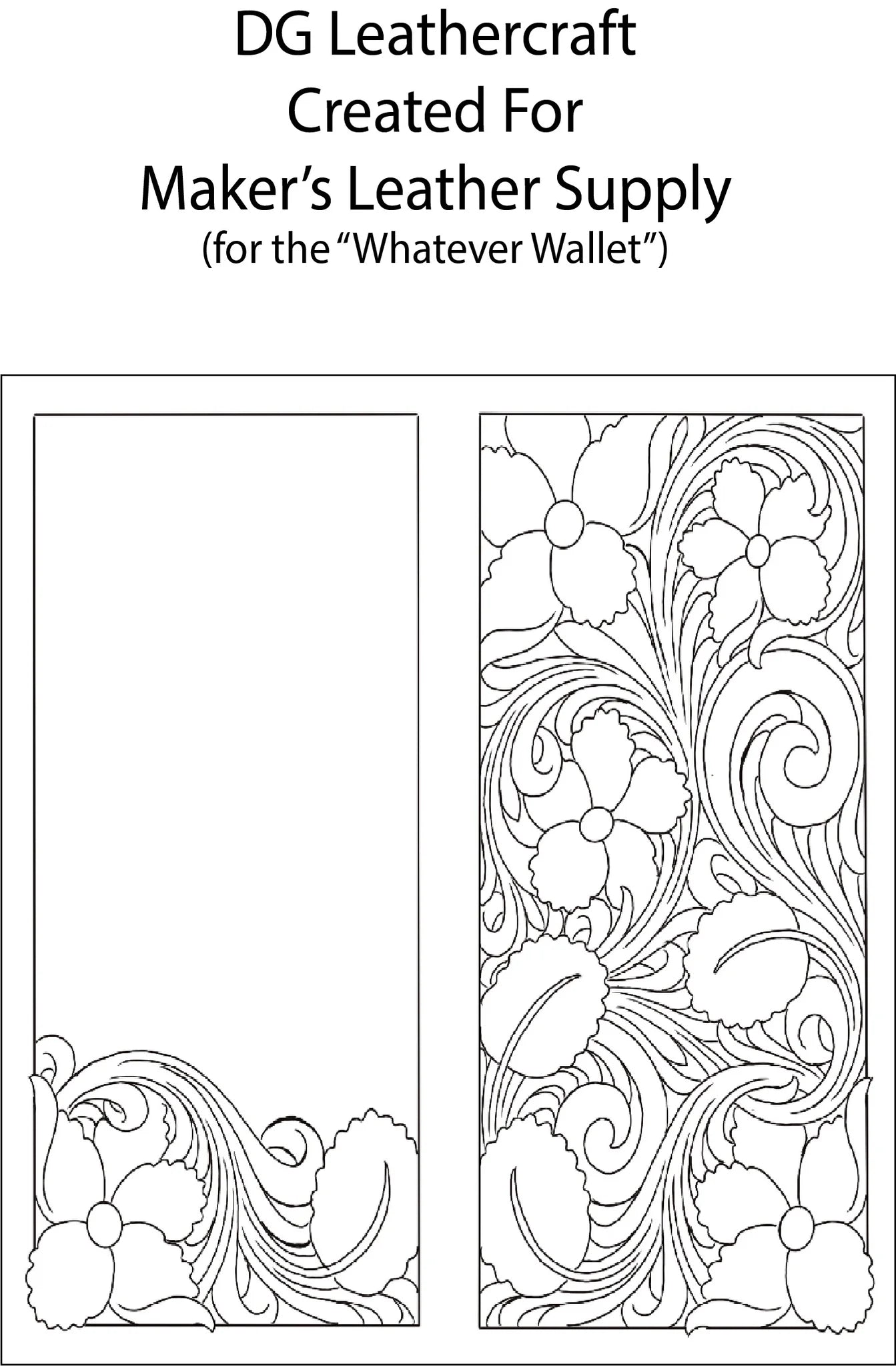 "Whatever" Wallet Template Set