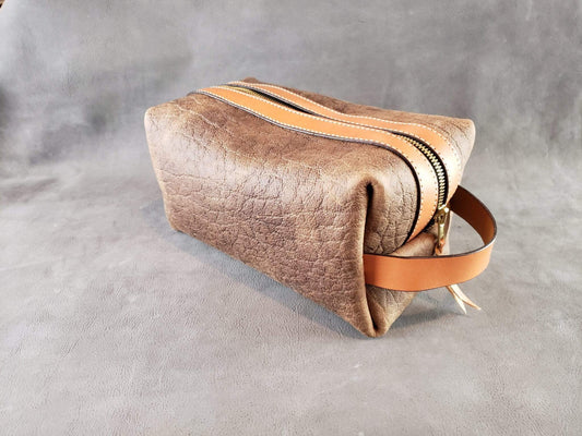 Dopp Kit (Shaving Kit) Template Set Template Makersleathersupplyaustralia