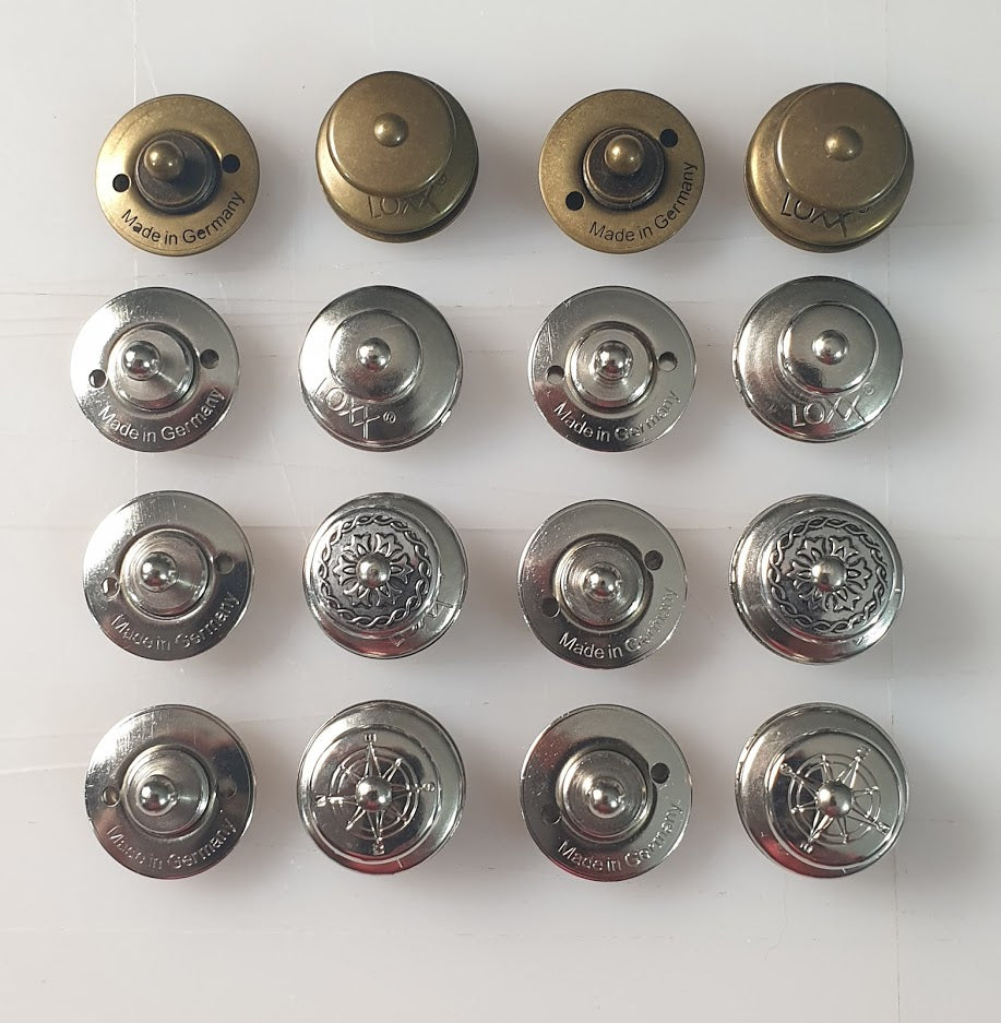 Loxx Fastener - Small Head - Nickel (Note - Key for Installation Sold Separately)