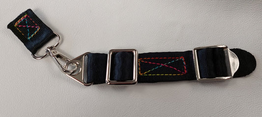 Buckles & webbing Kit (Nickle) to suit Slimline Belt Bag (Bum Bag) or any other project for that matter