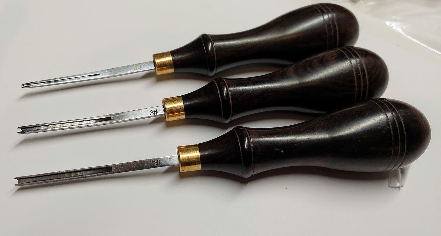 Edge Bevellers - (5 sizes, Extra fine-Fine-Medium-Large-Extra Large) High Quality