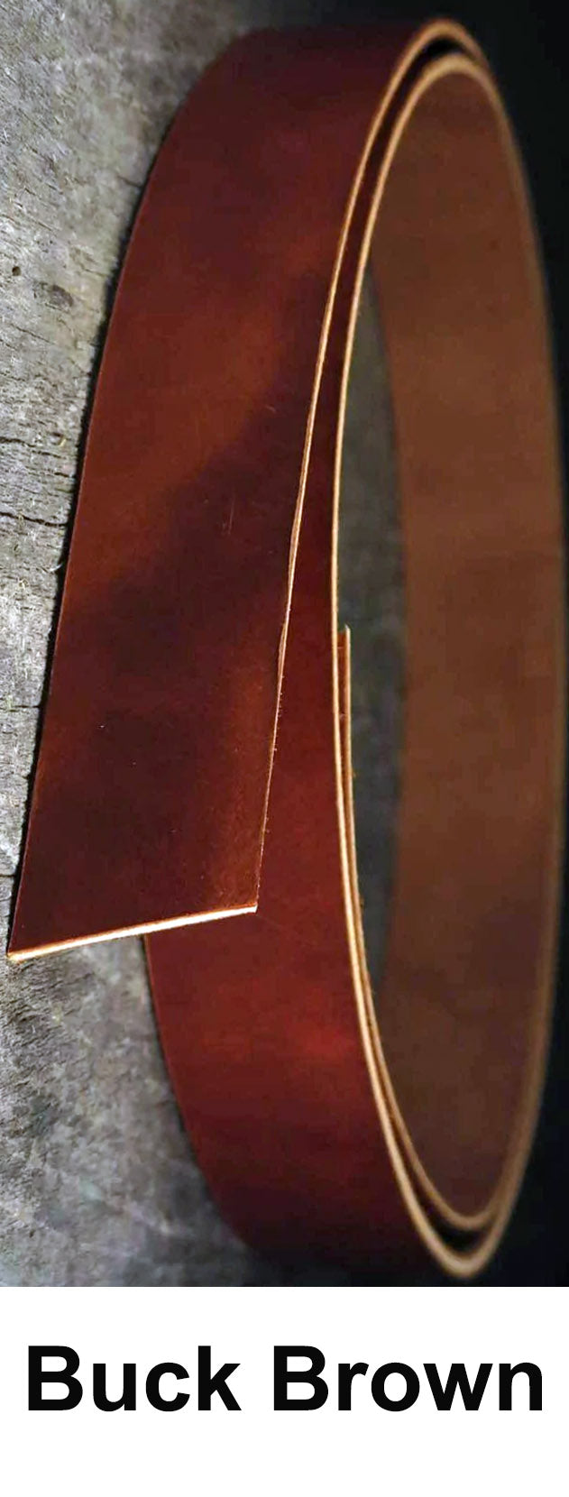 Wickett & Craig, English Bridle/Harness Straps/Belt Blanks, Width 1.5"/ 38mm (8-9oz or 3.5-4mm)
