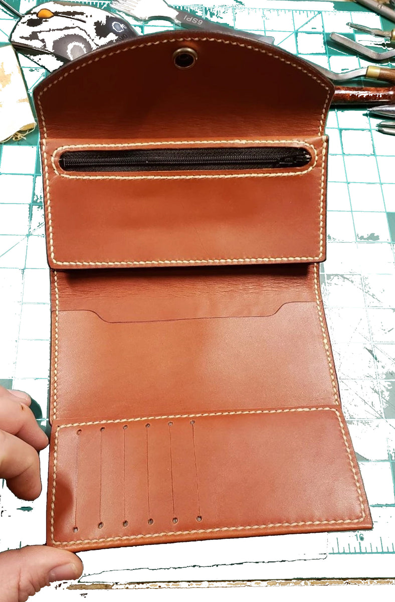 Clutch Purse/Wallet Template Set Maker's Leather Supply Australia