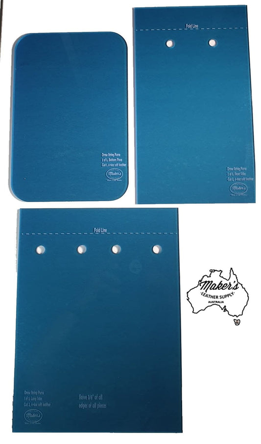 Drawstring Bag Template Set