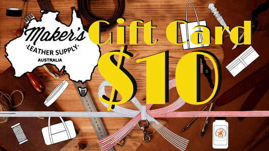 Makers Leather Supply Australia Gift Card - Select $10, $25, $50 or $100