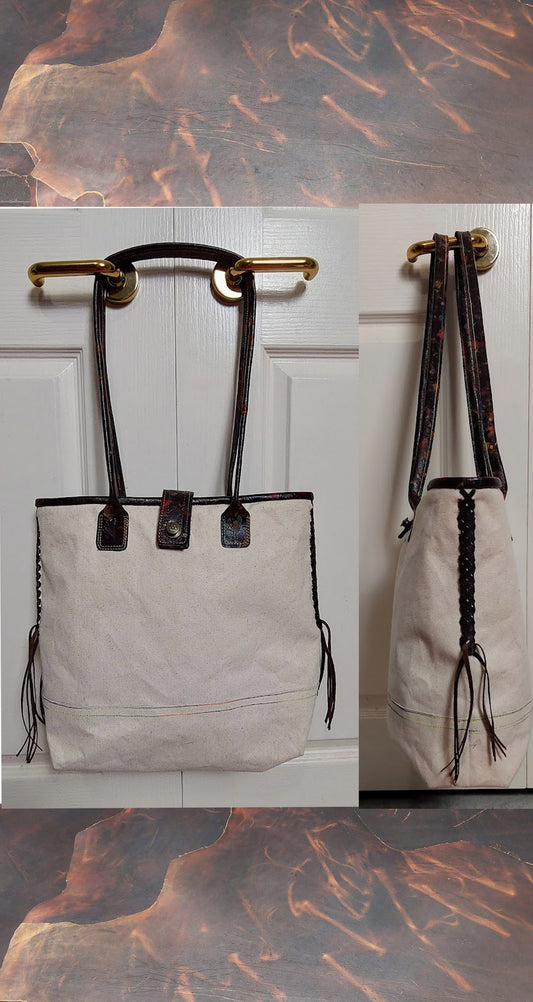 Pattern for Tote Bag with optional braided detail (Download)