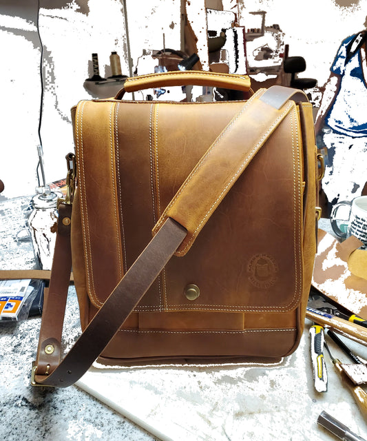 Paper Pattern for the "Man Sack" Messenger Bag