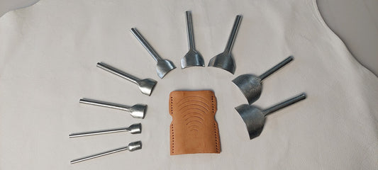 Shallow 1/2 Round Punch(Set of 9)