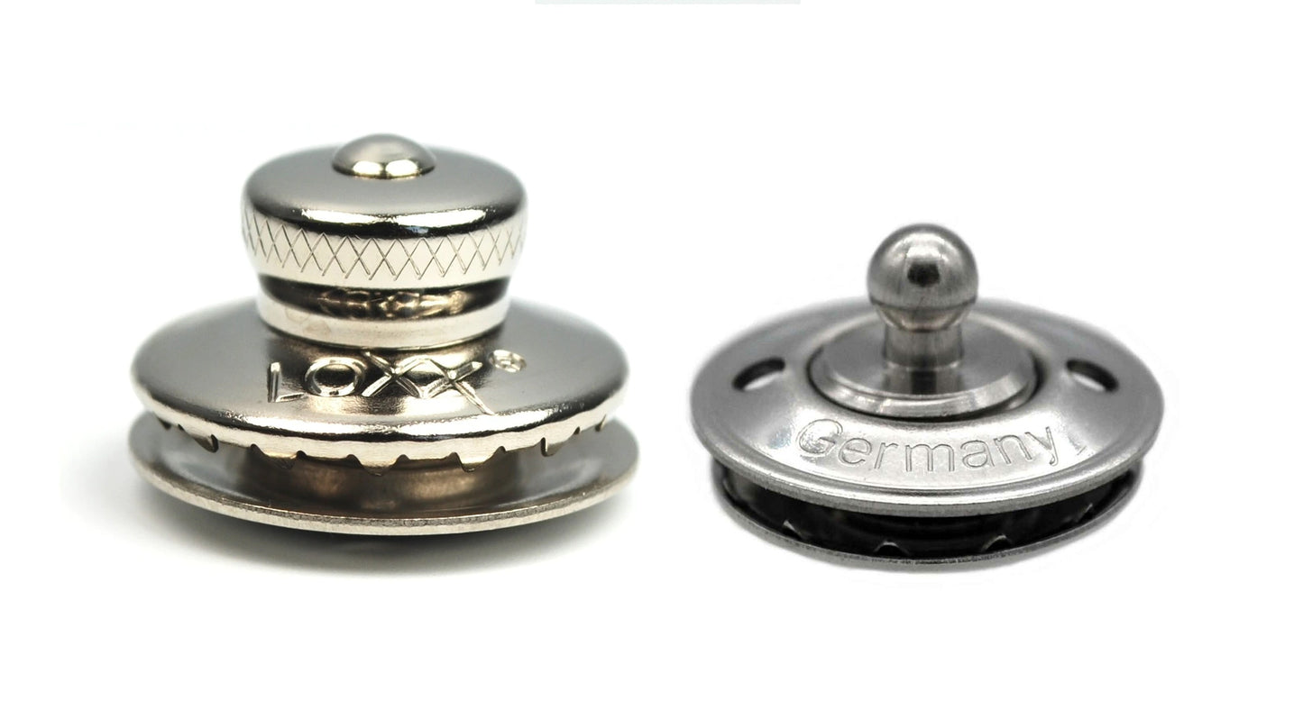 Loxx Fastener - Small Head - Nickel (Note - Key for Installation Sold Separately)