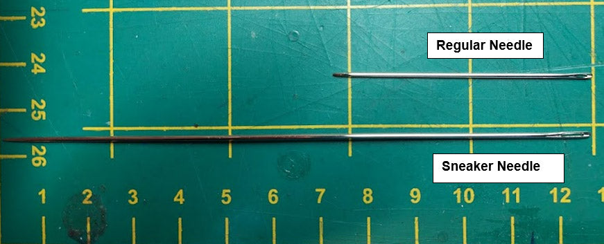 SneakerKit Toe Needle (the easy way to sew in the Toe Area of the SneakerKit