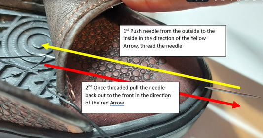 SneakerKit Toe Needle (the easy way to sew in the Toe Area of the SneakerKit