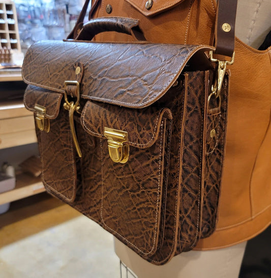 Soft Sided Briefcase Paper Pattern