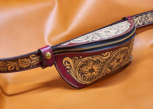 Toolable Fanny/Bum Bag Template with Tooling Pattern