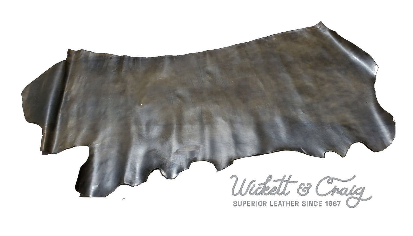 Wickett & Craig, Traditional Harness Leather side, Olive