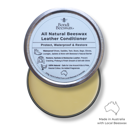 Bondi Beeswax's All Natural Beeswax Leather Conditioner