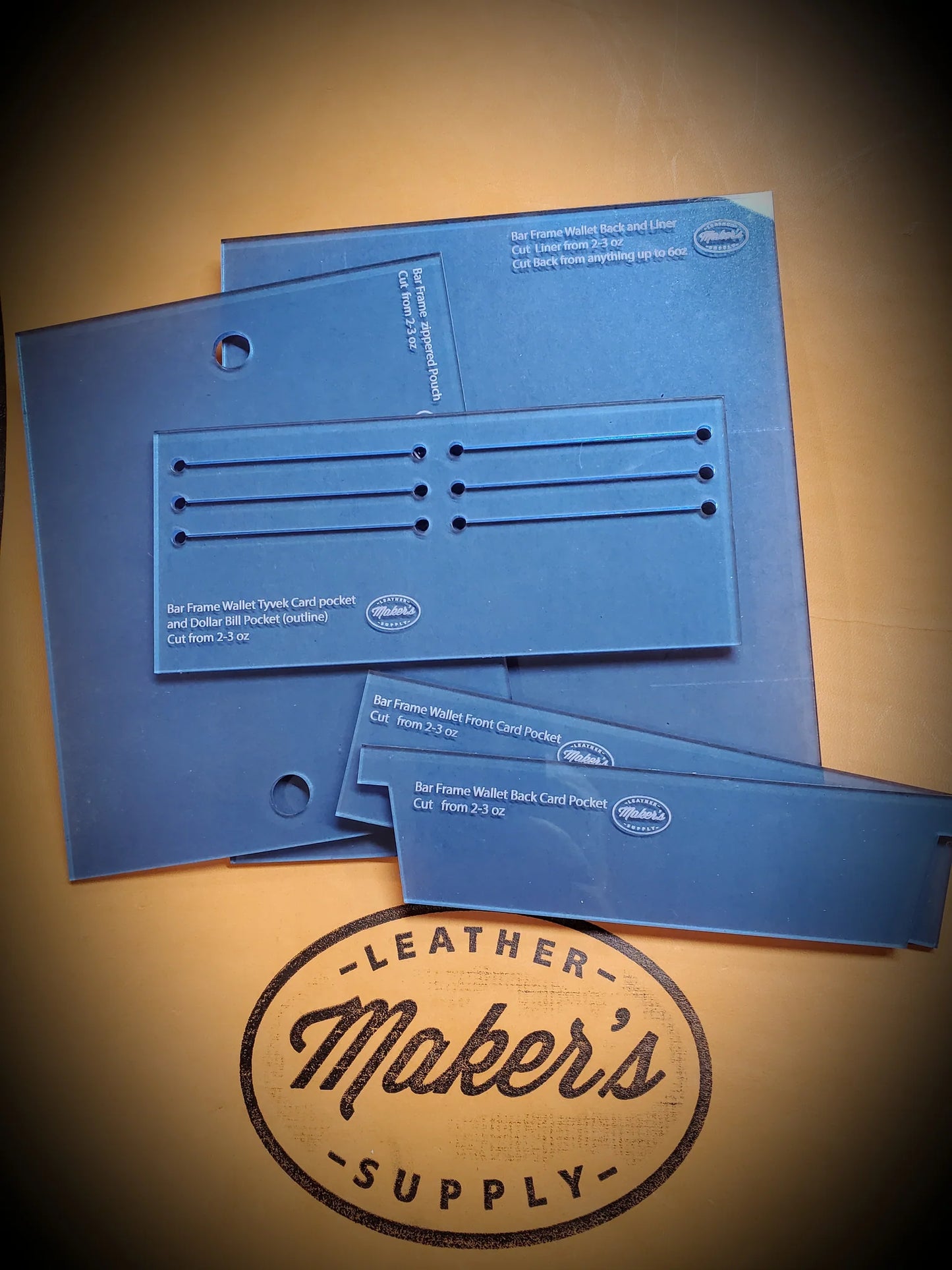 Coming Soon!!! Bar Frame Clutch Wallet Acrylic Template Set