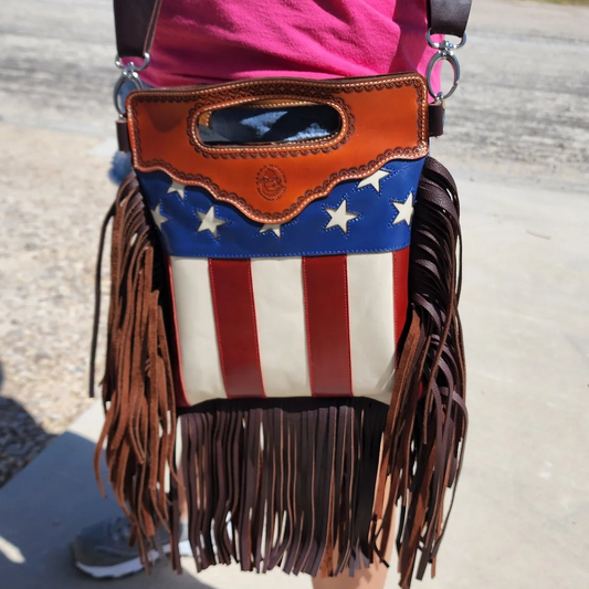 Fringy Cowhide Purse Acrylic Template Set