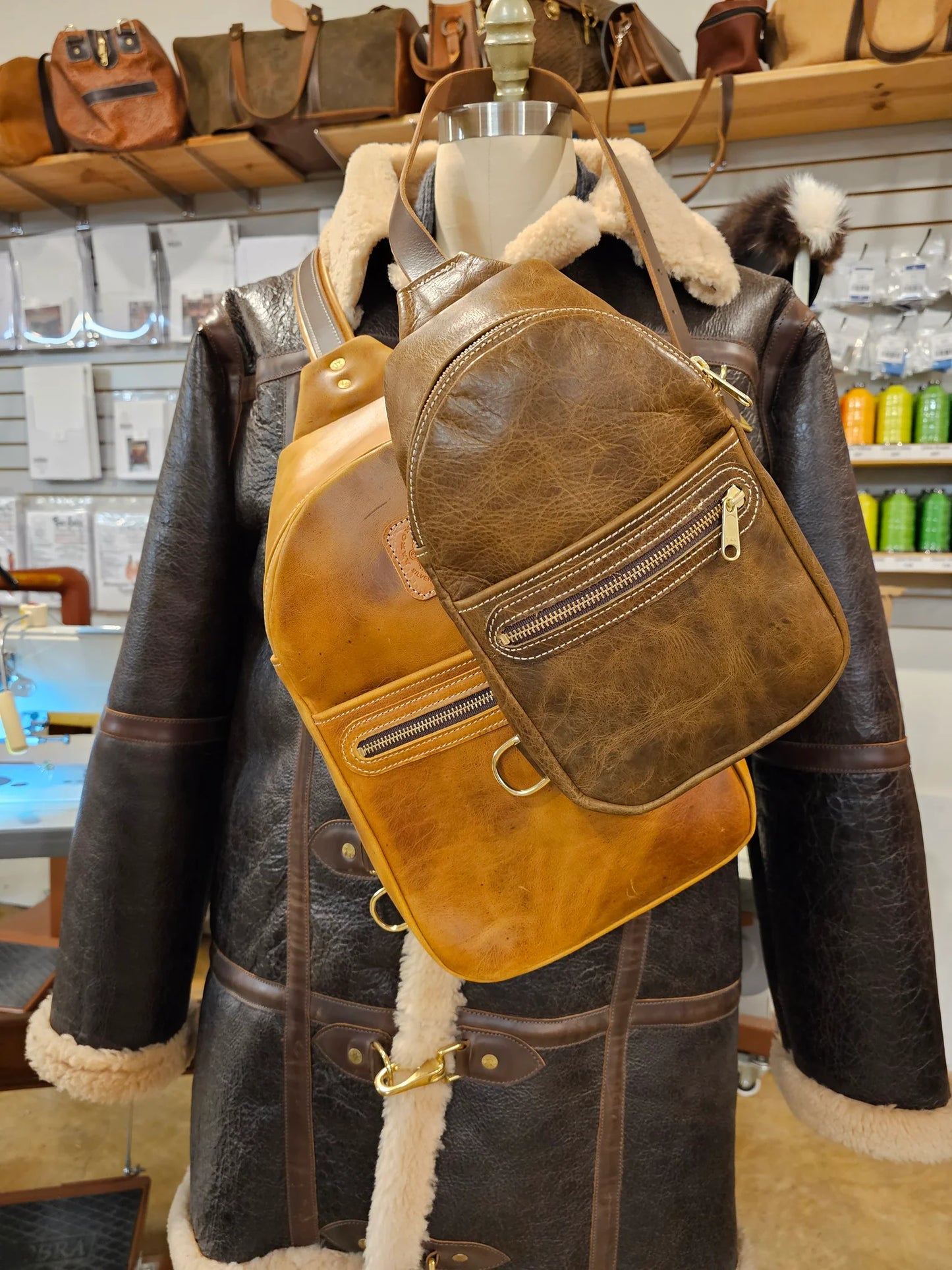 75% Sling bag Flexible Template