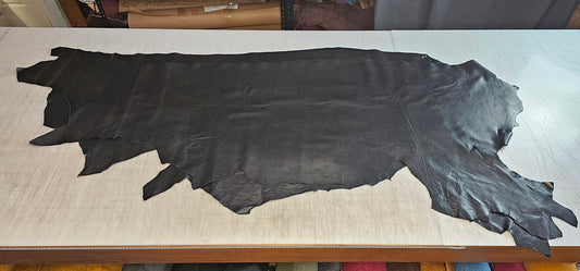 Nero Italian Leather Side  - Premium  Grade