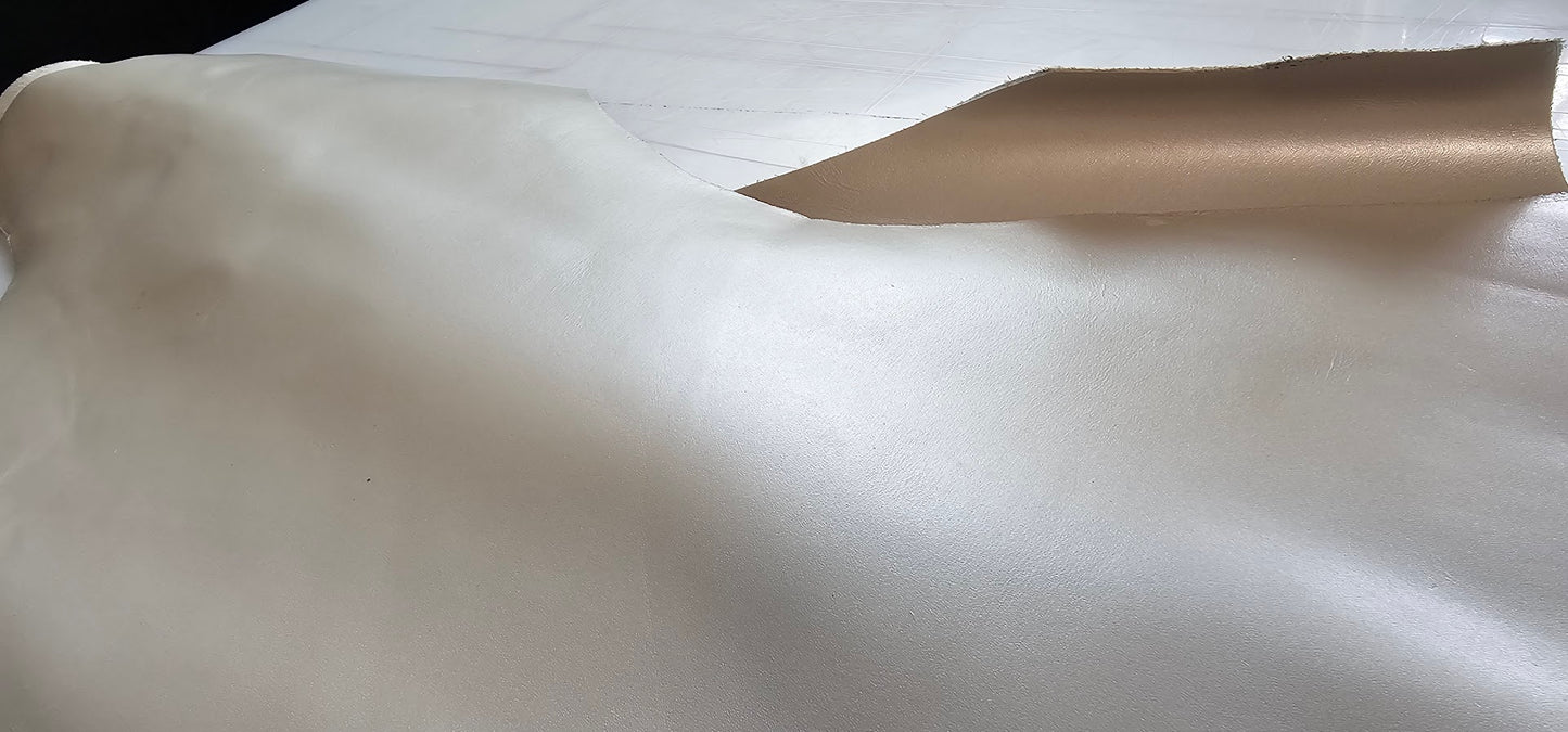 Satin Pearl Leather Side   - A Grade