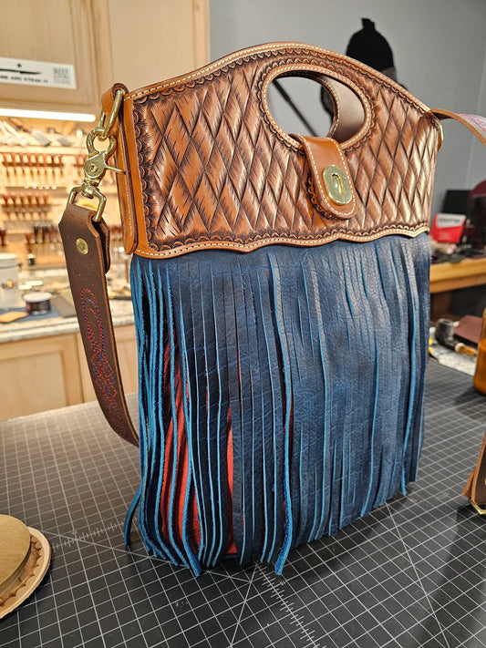 Coming Soon!!  Maker's Classy Fringe Purse Acrylic Template Set