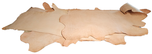 Natural Skirting Leather Side Rustic - (Veg Tanned) 5mm (Great for Tooling)