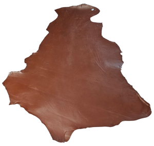 Kangaroo Hide  (Veg Tanned)  Finished - Cognac