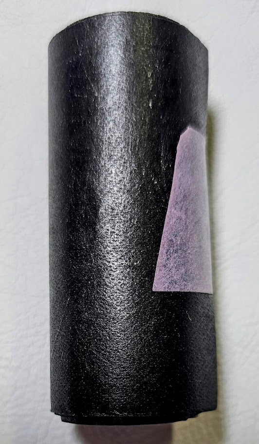 Black Tyvek, 10ft X 2.25" (for card pockets)