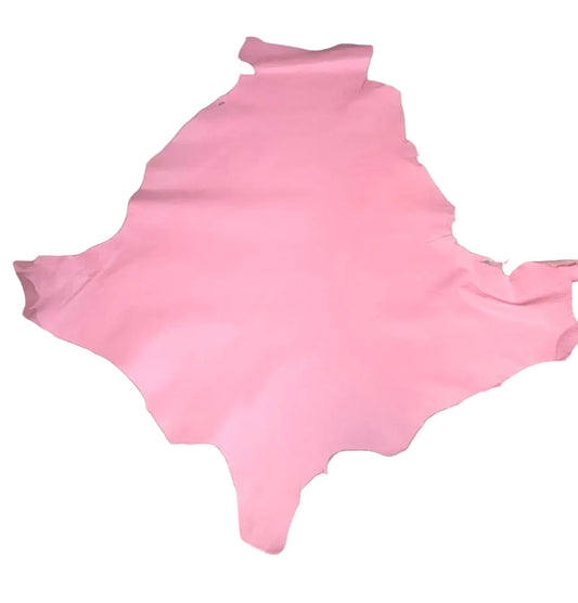 Kangaroo Hide  (Veg Tanned)  Finished - Pink