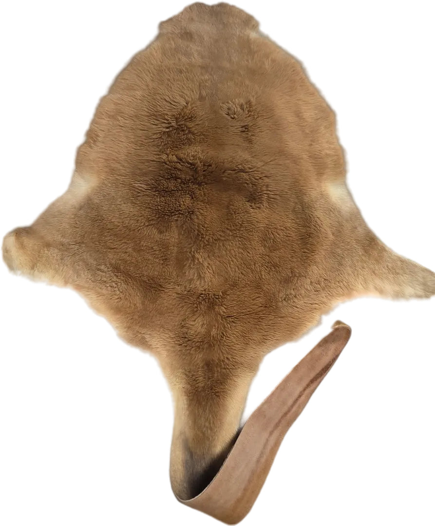 Kangaroo Hair on Hide with Tail