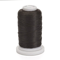 Superior Hand Sewing Thread, Dark Brown - 1mm Waxed, Braided Polyester 70mtr spool