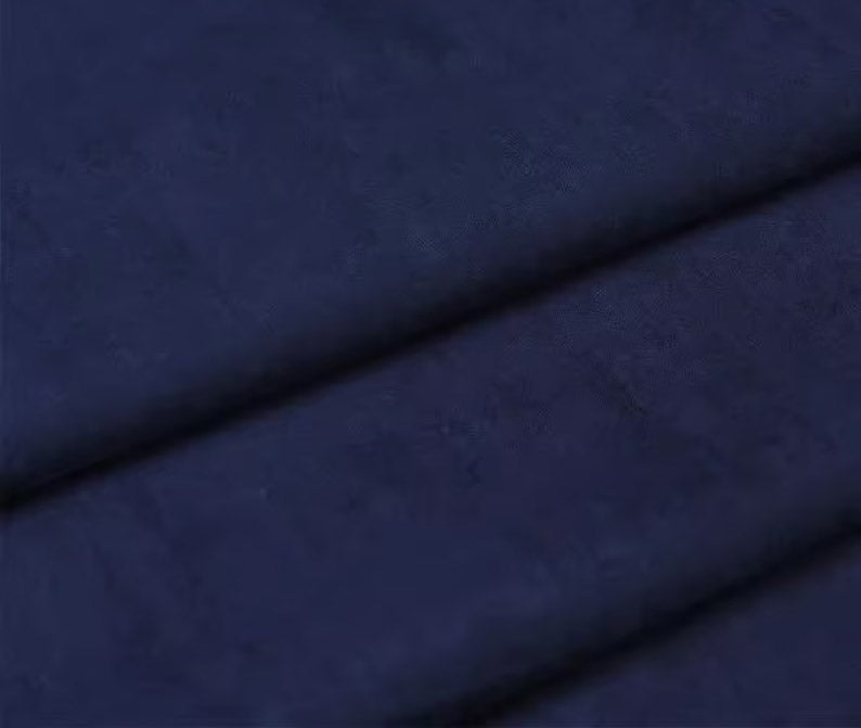 Navy Blue Premium Suede Double Butts