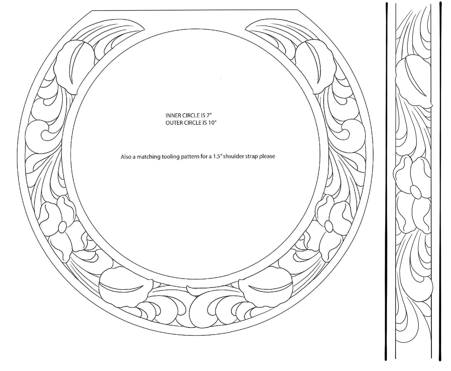 Canteen Purse Tooling Pattern Download - Free