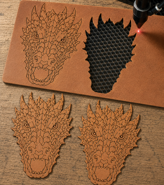 Laser Services, per hour:  Design Conversion,  Set up,  Engraving & cutting out.