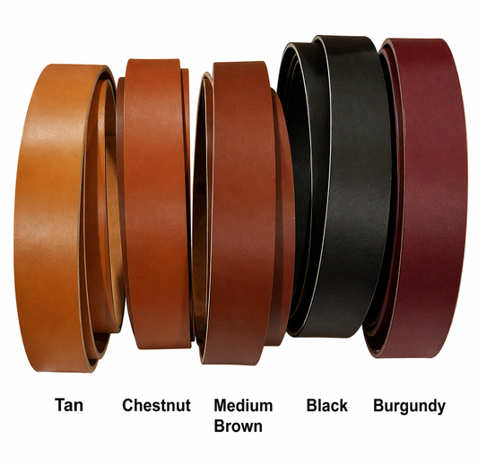 Wickett & Craig, English Bridle Belt Blanks/Straps, Width 1.5"/ 38mm  (8-9oz  or 3.5-4mm)