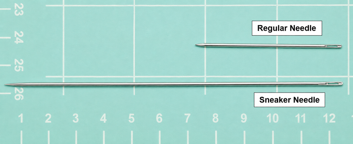SneakerKit Toe Needle (the easy way to sew in the Toe Area of the SneakerKit
