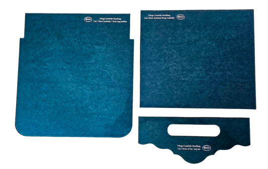 Fringy Cowhide Purse Acrylic Template Set