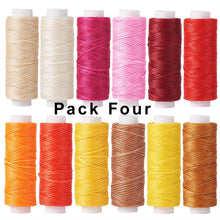 Load image into Gallery viewer, Superior Hand Sewing Thread, 12 Spool Mixed Pack, 0.8mm 30 metres