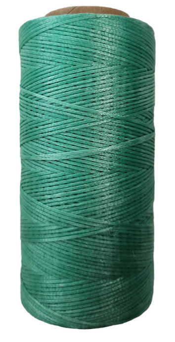 Superior Hand Sewing Thread, Turquoise - Waxed, Braided Polyester